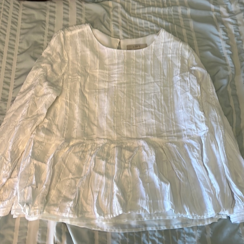 LOFT White Blouse